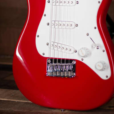Squier Mini Stratocaster, Laurel FB, Dakota Red image 5