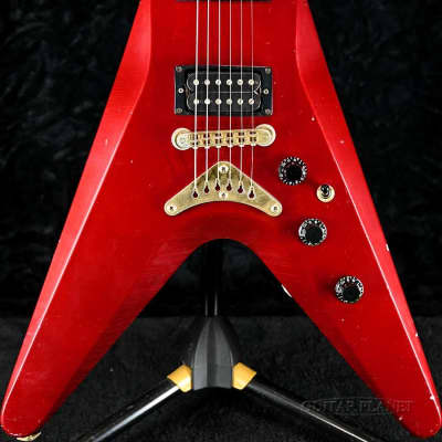 Gibson Flying V2 【Dirty Fingers Pickups!】 1982 - Candy Apple Red for sale