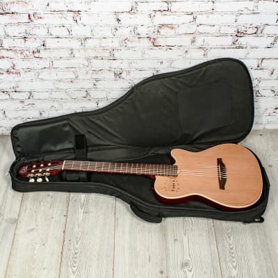 Godin Multiac Nylon Encore Acoustic-Electric Guitar, Cedar/Maple w/ Bag x3103 (USED) image 14