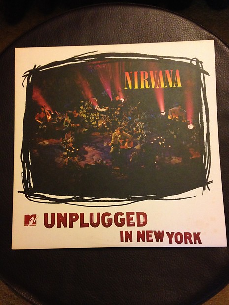 1994 Nirvana Unplugged White Vinyl Original Pressing | Reverb