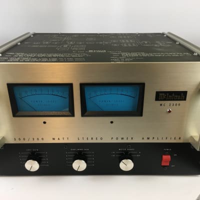 McIntosh MC2300 300-Watt Stereo Solid State Power Amplifier