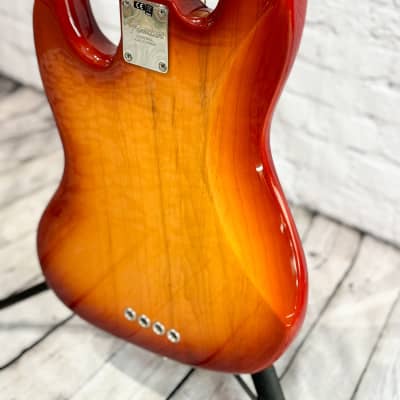 Fender Limited Edition Lightweight Ash American Professional Jazz Bass with Rosewood Fretboard 2019 - Sienna Sunburst image 7