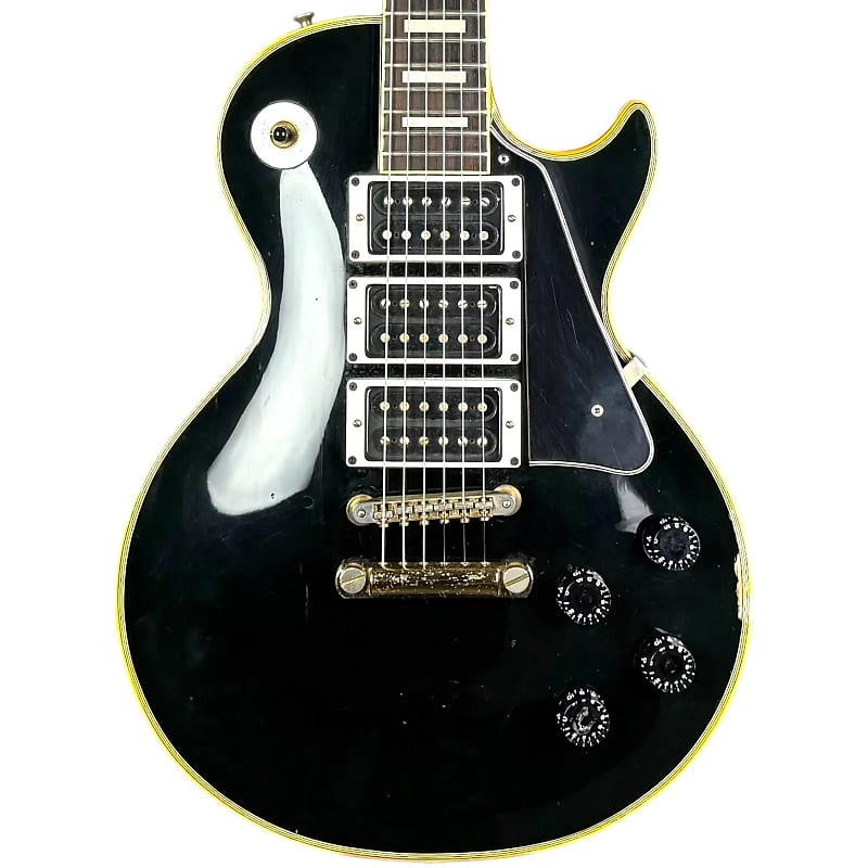 ギター Greco eg 600 Les Paul Greco EG600 Les Paul Custom Black – Matt's Guitars