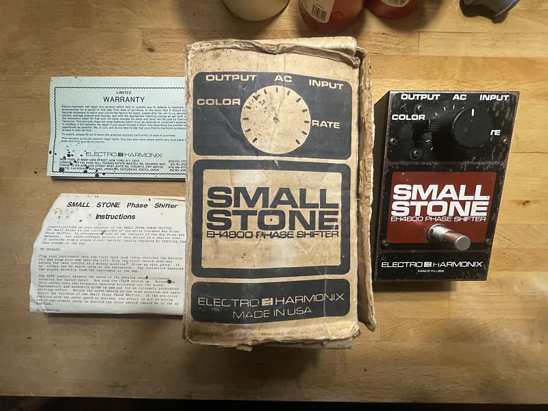 Electro-Harmonix Small Stone EH4800 Phase Shifter 1970s | Reverb UK