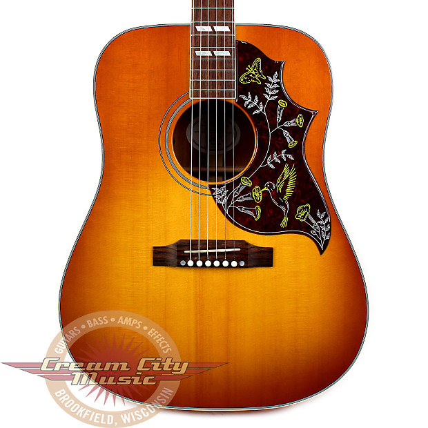 Used Gibson Hummingbird Modern Classic Acoustic Guitar Cherry Sunburst