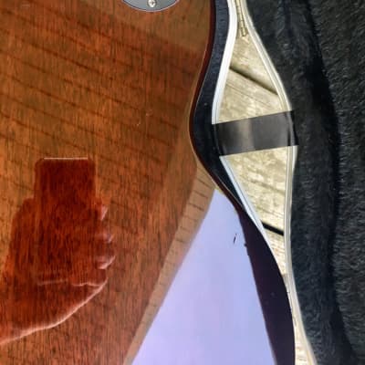 RARE Fender Squier M-77 M77 Goldtop Les Paul Singlecut style electric guitar w/ Gator case image 12