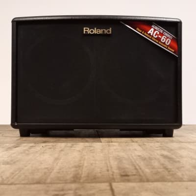 Roland AC-60 Acoustic Chorus 2-Channel 60-Watt 2x6.5" Acoustic Guitar Combo 2003 - Present Black image 2