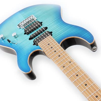 Suhr Guitars JE-Line Modern Plus (Bahama Blue Burst/Roasted Maple) [SN.72455] image 5