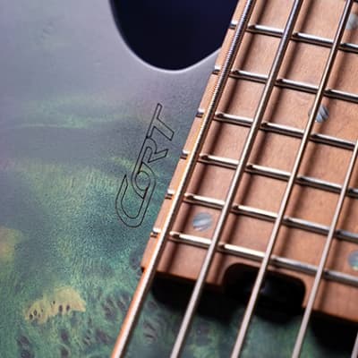 Cort Space 5 SDG | Artisan Series 5-String Bass Guitar, Star Dust Green. New with Full Warranty! image 15