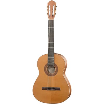 Hofner Solid Cedar Top Mahogany Body Classical Acoustic Guitar Regular Matte Natural image 3