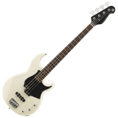 Yamaha BB424X-VW 4-String Bass Vintage White w/ Rosewood Fretboard