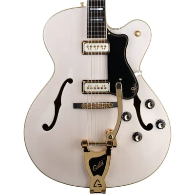 Guild X-175B Manhattan Limited Edition Faded White With Gold Hardware for sale