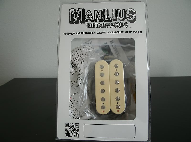 Manlius 59LT Neck PAF Pickup—Double Cream Bobbins Reverb
