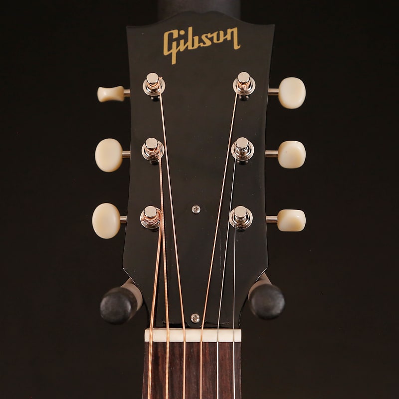Gibson Acoustic '60s J-45 Original, Ebony 4lbs 4.3oz | Reverb