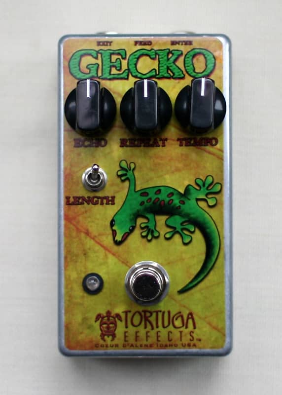 Tortuga Effects Gecko Echo / Delay pedal image 1