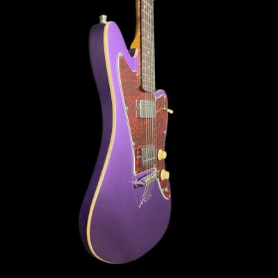 Limited Edition JET Guitar JJ-350 Electric Guitar RW in  Purple image 3
