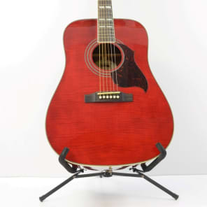 Used Epiphone Hummingbird Artist Acoustic Guitar Red Guitar, 54% OFF