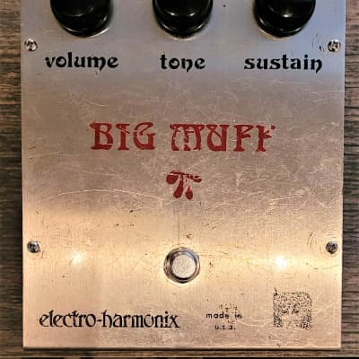 1970s Electro Harmonix Big Muff V2 Vintage Fuzz Pedal 3003
