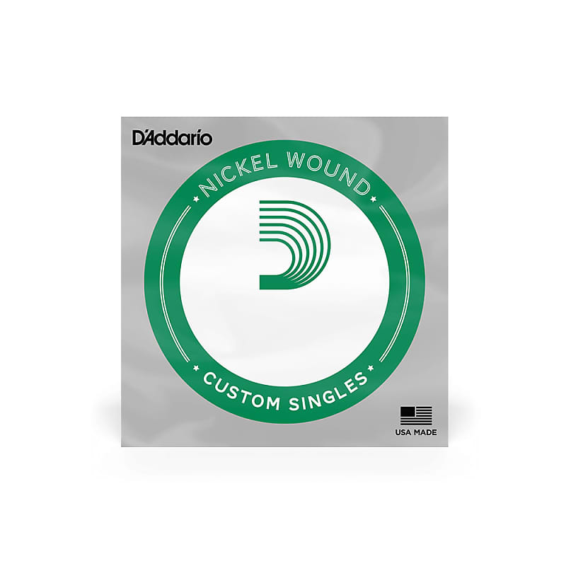 D'Addario NW028 Nickel Wound Electric Guitar Single String, .028 image 1