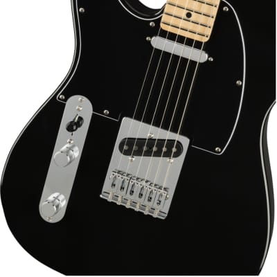 Fender Player Series Left Handed Black Telecaster electric Guitar Maple Neck-MIM image 6