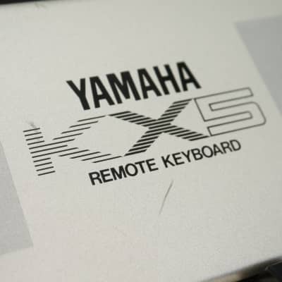 Yamaha KX5 Vintage MIDI Remote Keyboard Controller Keytar Silver image 12