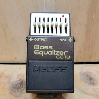 Boss GE-7B Bass Equalizer - Pedal on ModularGrid
