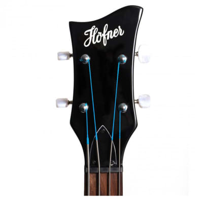 Hofner Club Pro Edition Bass Guitar - Metallic Red image 7