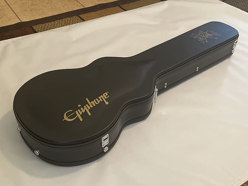 2021 Era Epiphone Slash Signature Les Paul Black Tolex