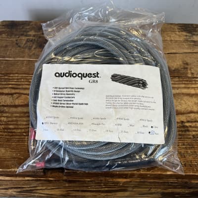AudioQuest GR8 speaker cable- Metal braid Pair of 50ft image 4