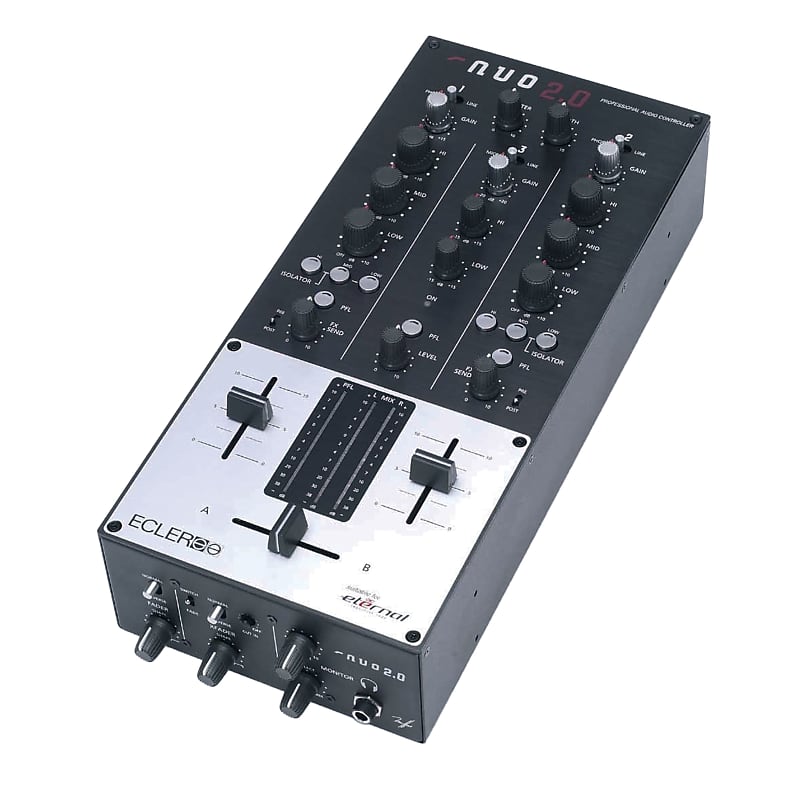 ECLER NUO 2.0 DJミキサー 動作品 Ecler NUO 2.0 2-Channel DJ-Mixer - DJ Battle Mixer | Reverb