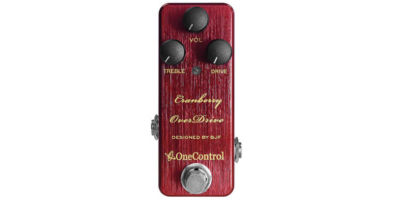 One Control Cranberry OverDrive - Boost / Low-Gain Overdrive