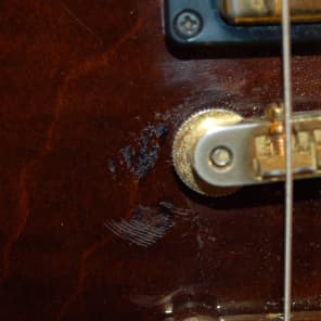 Gibson Custom Shop Dot Reissue ESDT 335 Hardshell Gibson Case 2001 Dark Walnut image 4