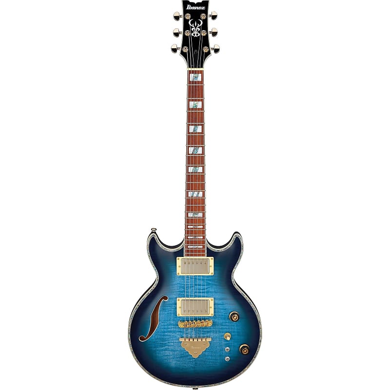 Ibanez AR520HFM Electric Guitar, Light Blue Burst image 1