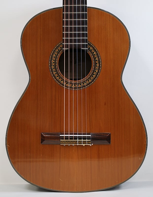 Rare Vintage Classical Ariel (Aria) Acoustic Guitar Model 53 Laminate Wood MIJ image 1