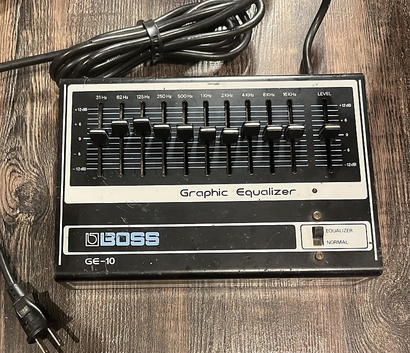 Boss GE-10 Graphic EQ | Reverb