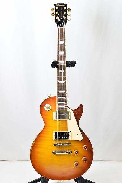 高感度ショップで2023年売れたブランド Edwards E-LP-112LTS/RE Cherry Sunburst | Reverb ギター