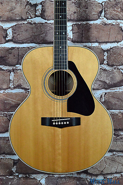 Vintage Yamaha CJ 818 Country Jumbo Acoustic Guitar Natural