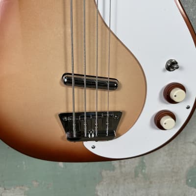 Danelectro 59DC Long Scale Bass - Copper Burst image 3