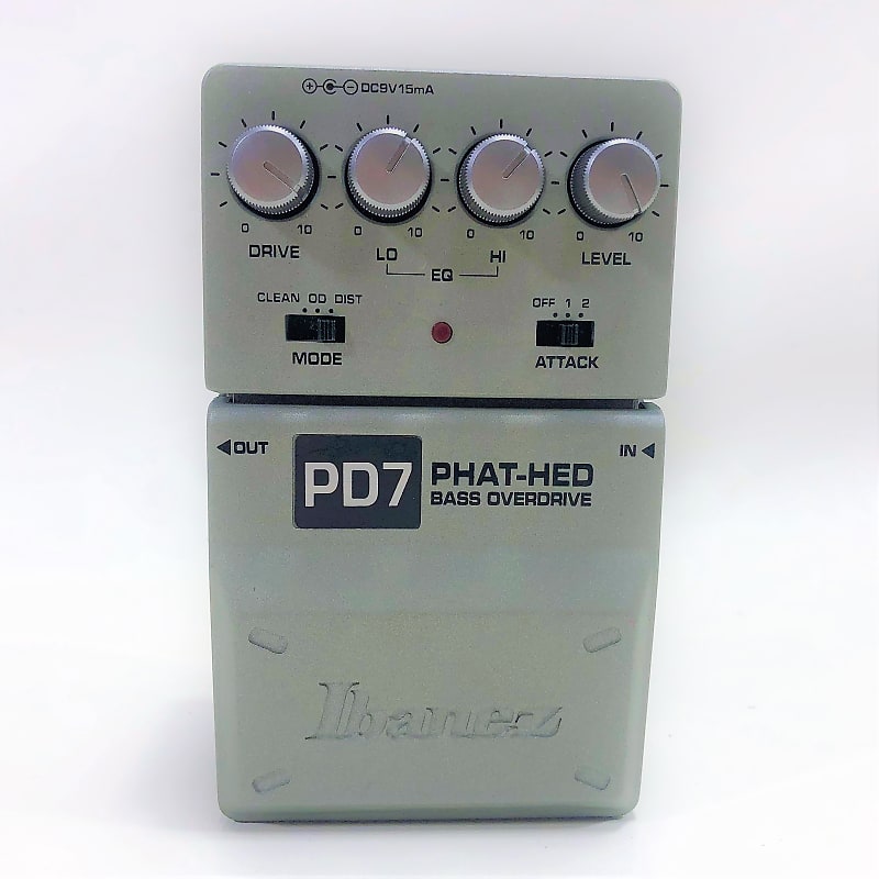 HOT; Ibanez / PD7 Phat-Hed Bass Overdrive | www.ontheclock