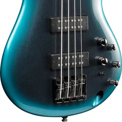 Ibanez SR300E SR Standard Series Bass Guitar, Cerulean Aura Burst image 4