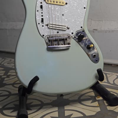 Fender Mustang (Musicmaster?) 1966 Daphne Blue image 2