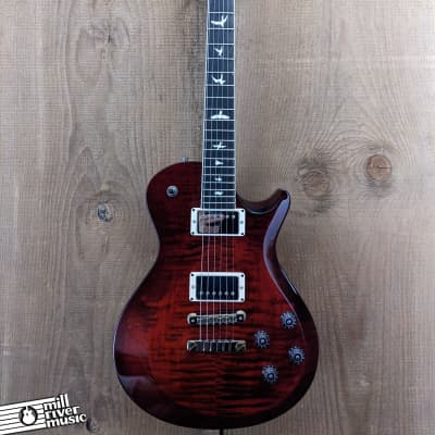Paul Reed Smith PRS S2 Singlecut McCarty 594 Electric Fire Red Burst w/ Gig bag image 2