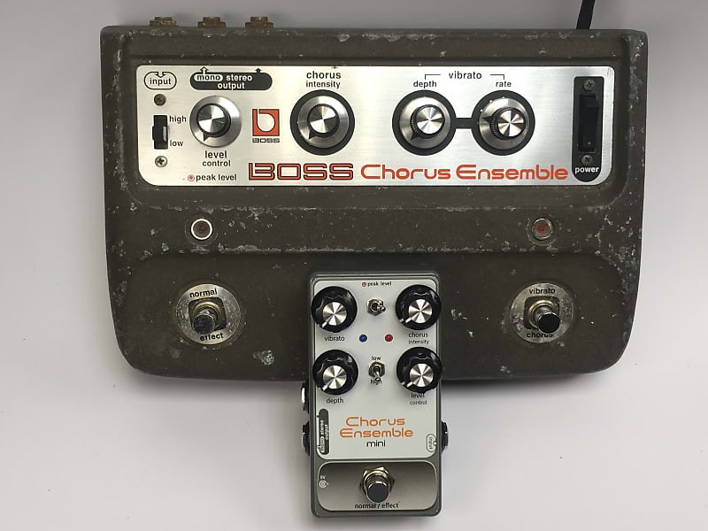 Boss Ce-1 Ce 1 Chorus Ensemble Mini Clone Mn3002 Vibrato Pedal