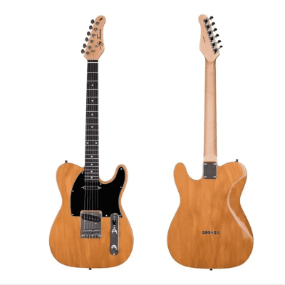 Jay Turser Jay Turser JT-LT-N LT Series Single Cutaway Solid Body Maple Neck 6-String Electric Guitar image 3