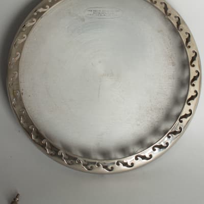 Bacon & Day  Silver Bell #1 Tenor Banjo (1929), ser. #27803, black tolex hard shell case. image 14