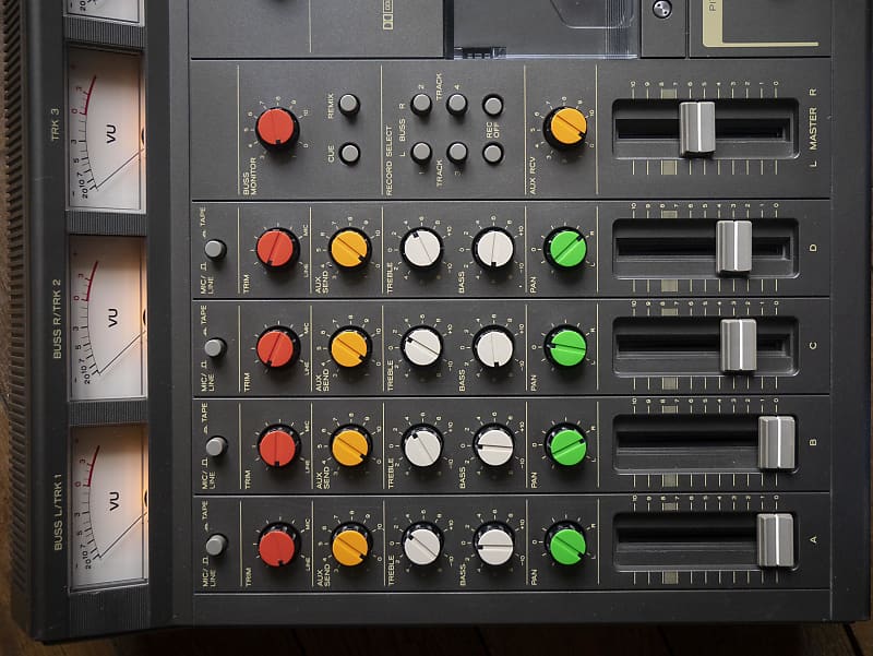 TASCAM 244 Portastudio 4-Track Cassette Recorder | Reverb