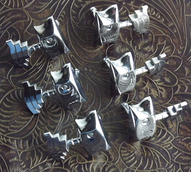 Hagstrom Vintage 60 s 70 s 3 x 3 Tuning Machines Chrome Reverb