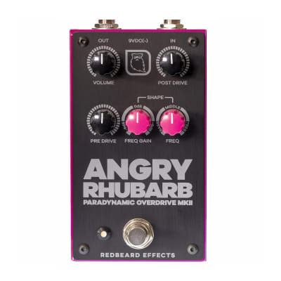 Reverb.com listing, price, conditions, and images for redbeard-effects-angry-rhubarb-mkii