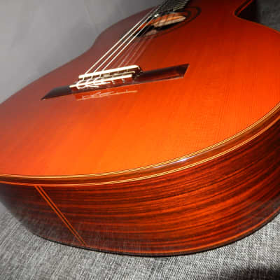 MADE IN 1972 BY TAKAMINE UNDER MASARU KOHNO SUPERVISION - MAJESTIC ARANJUEZ No5 - CLASSICAL CONCERT GUITAR image 5