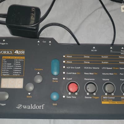 Waldorf 4-Pole Miniworks MIDI Modulation Controller